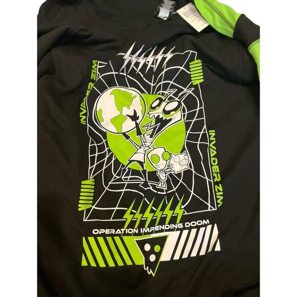 Invader Zim Gir Zip Up Hoodie. Size Women's Size XL Reversible Hoodie. - Picture 9 of 11